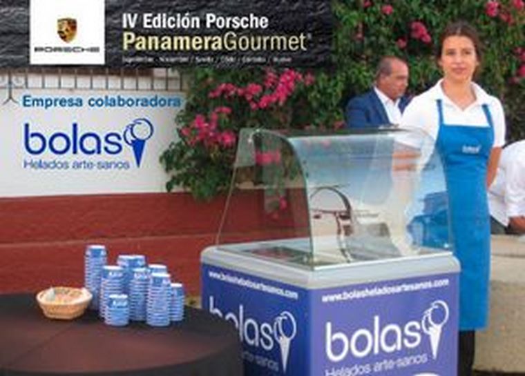 Bolas Helados Artesanos colabora en la IV Edición del Concurso Gastronómico Porsche Panamera Gourmet