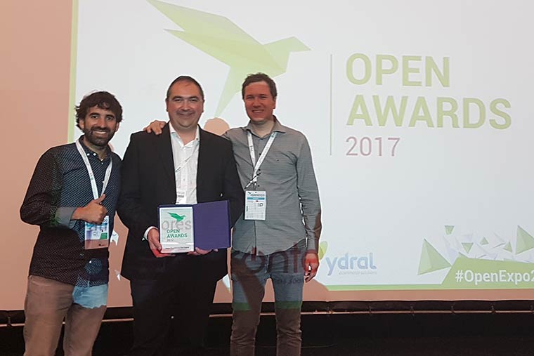 Premio Open Awards a Eroski viajes e Irontec por la mejor transformación digital en gran empresa