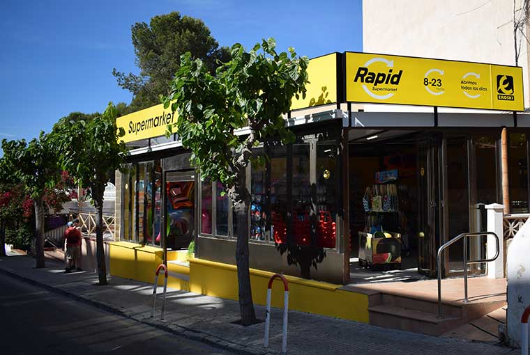 Nueva enseña “rapid” de Eroski para tiendas de conveniencia
