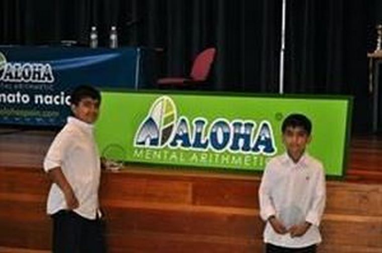 Dos alumnos de la franquicia Aloha Mental Arithmetic en España,ganadores del Campeonato Mundial de Aritmética Mental para Niños