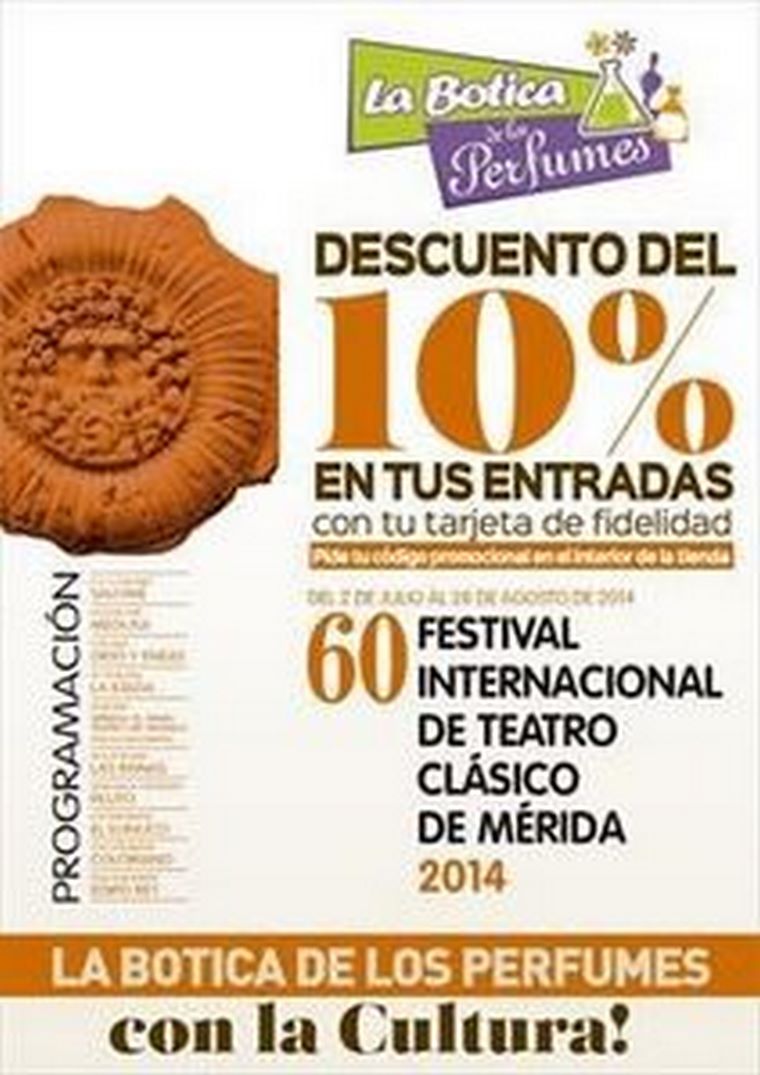 El Festival Internacional de Teatro Clásico de Mérida y La Botica de los Perfumes firman un acuerdo de colaboración