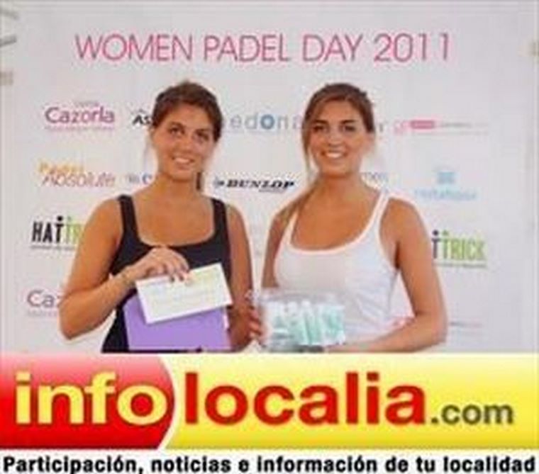 Infolocalia, patrocinadora oficial del circuito nacional Women Padel Day, 2011.