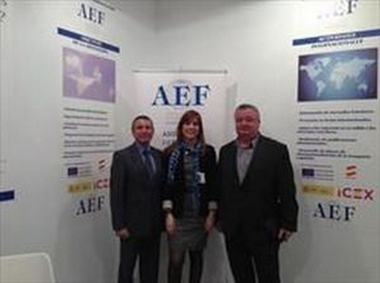 Color Plus visita la Asociación Española de Franquiciadores en su stand en Ifema.