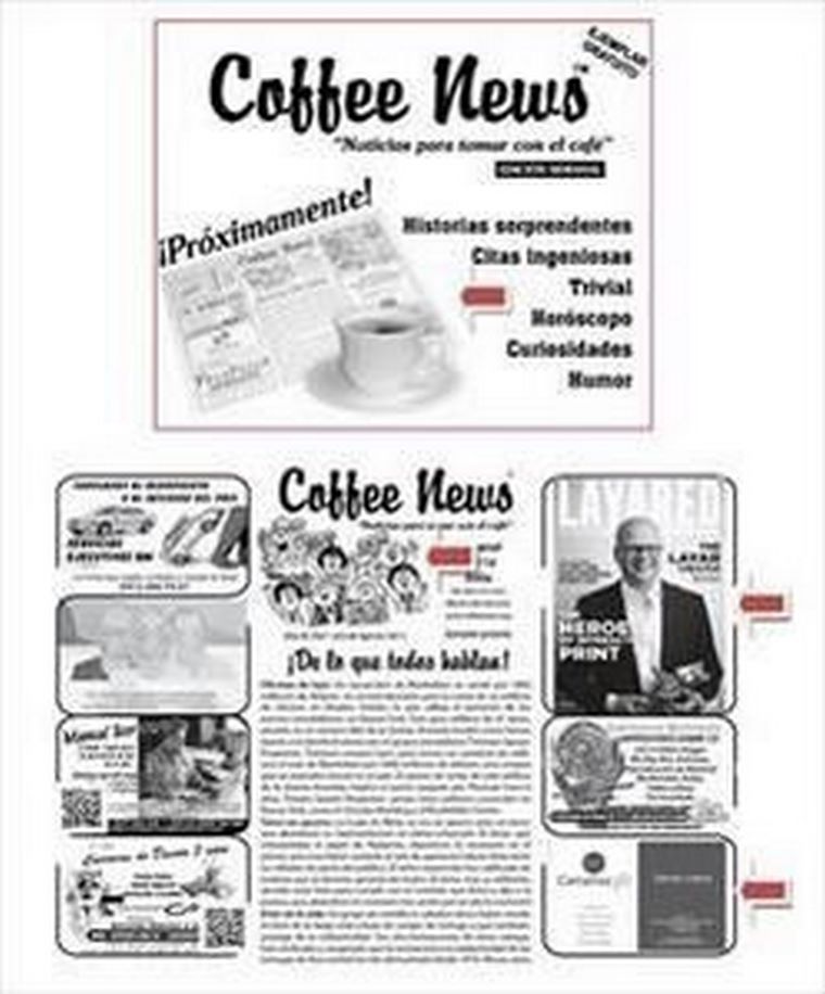 La franquicia Coffee News presenta la primera carta con la tecnología revolucionaria de Realidad Aumentada