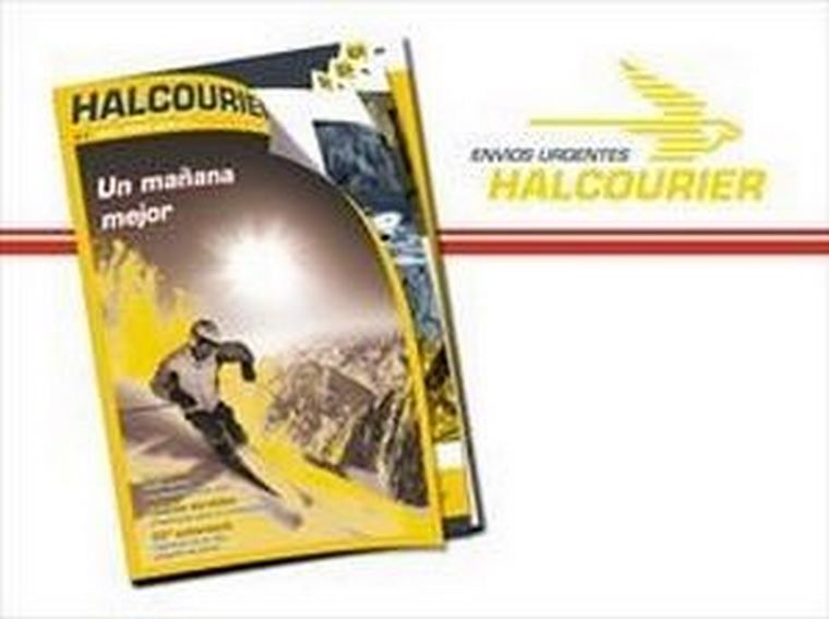 Halcourier’, la revista corporativa de la enseña de transporte urgente, duplica su número de páginas y premia cada mes a clientes y franquiciados