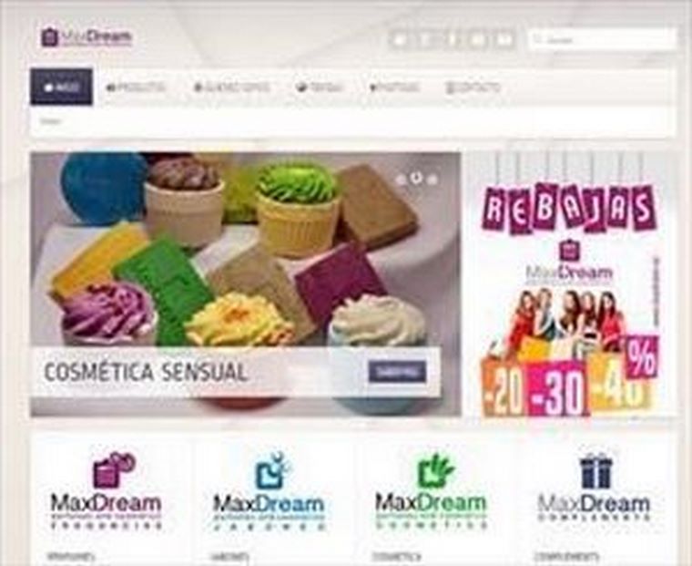 MaxDream presenta su nueva web