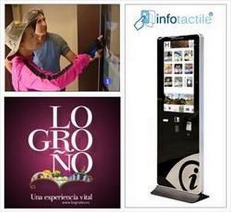 Infotactile en la Oficina de Turismo de Logroño y en 6 hoteles de la capital riojana.