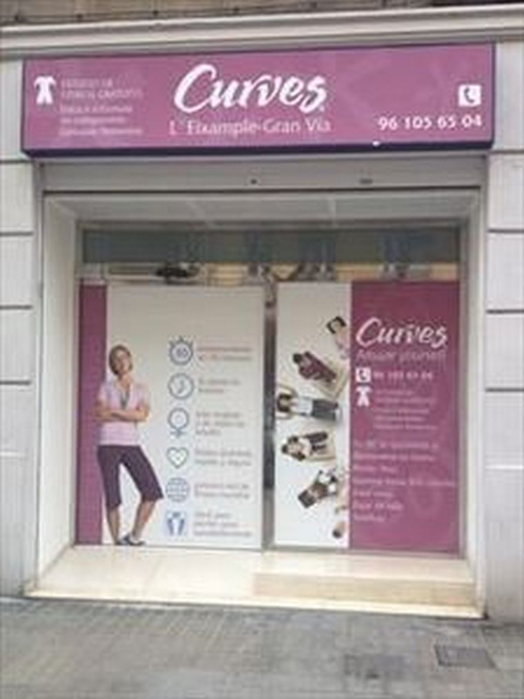 Curves® abre en Valencia capital su franquicia l´eixample-Gran Vía.