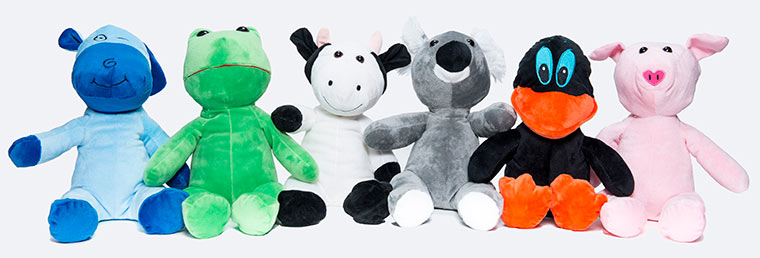 La franquicia de ocio infantil Animal Party lanza la nueva colección de peluches