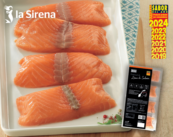 El salmón noruego premium de La Sirena obtiene, por sexta vez consecutiva, el Premio Sabor del Año