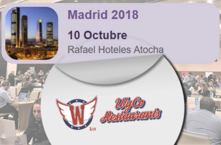 WyCo Madrid 2018 Restaurant presente en FranquiShop
