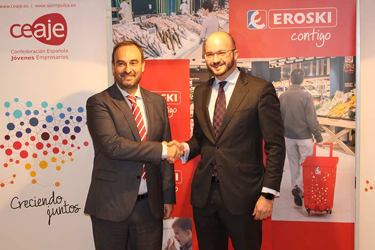 La franquicia Eroski cierra un acuerdo de colaboración con CEAJE