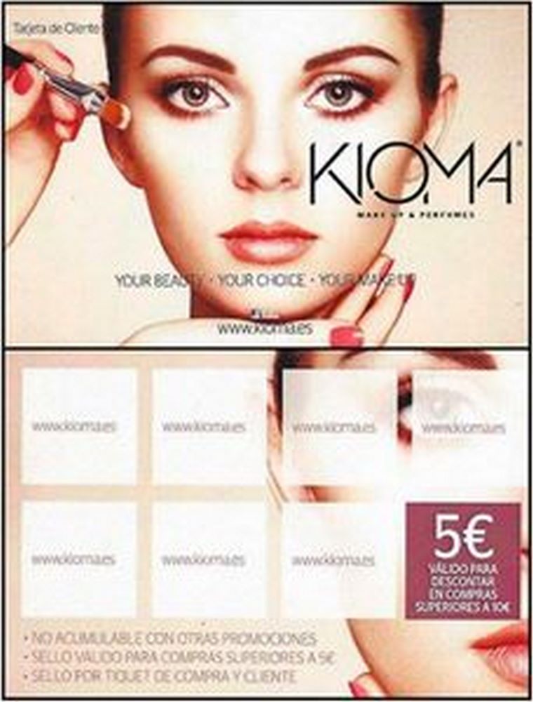 A Kioma – Make Up & Perfumes le gusta mimar sus clientes
