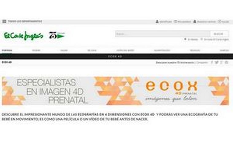 ECOX4D + EL CORTE INGLÉS, la unión de dos grandes marcas