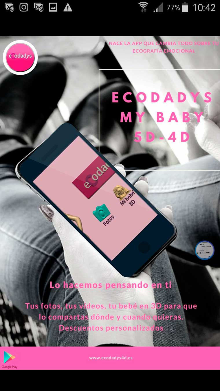 ECODADYS 5D-4D presenta su nueva y exclusiva app