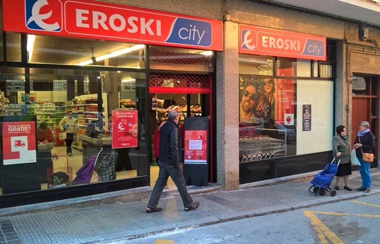 EROSKI cambia dos supermercados franquiciados en Lekeitio (Vizcaya)