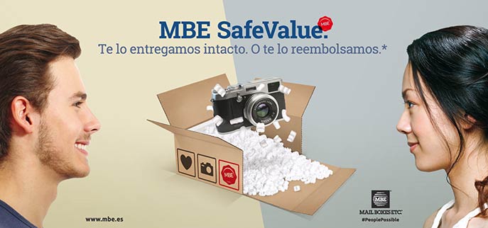 Mail Boxes Etc. presenta un servicio de cobertura contra pérdida y daños