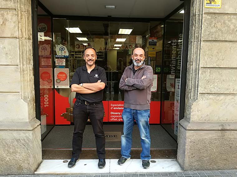 Entrevista a Xavier Castillo y Alex Bañón. Franquiciados MBE Barcelona