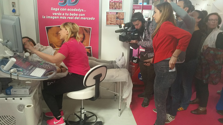 eCodadys 5D-4D estuvo presente en la exitosa feria de bebés y mamás de Barcelona.