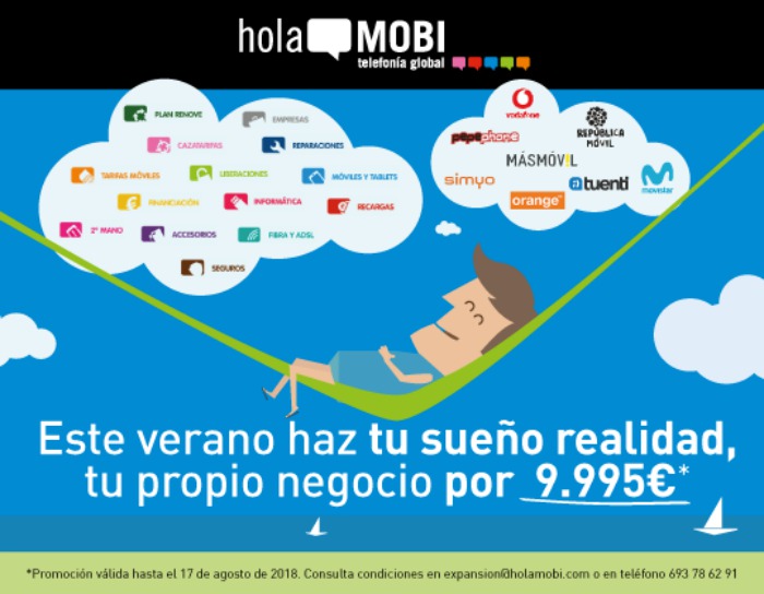 Promoción de verano de holaMOBI telefonía global