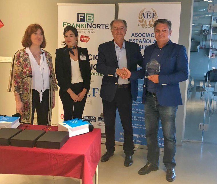 Elixian TECHNOLOGY recibe el Premio libre elección del jurado Salón de la Franquicia Frankinorte
