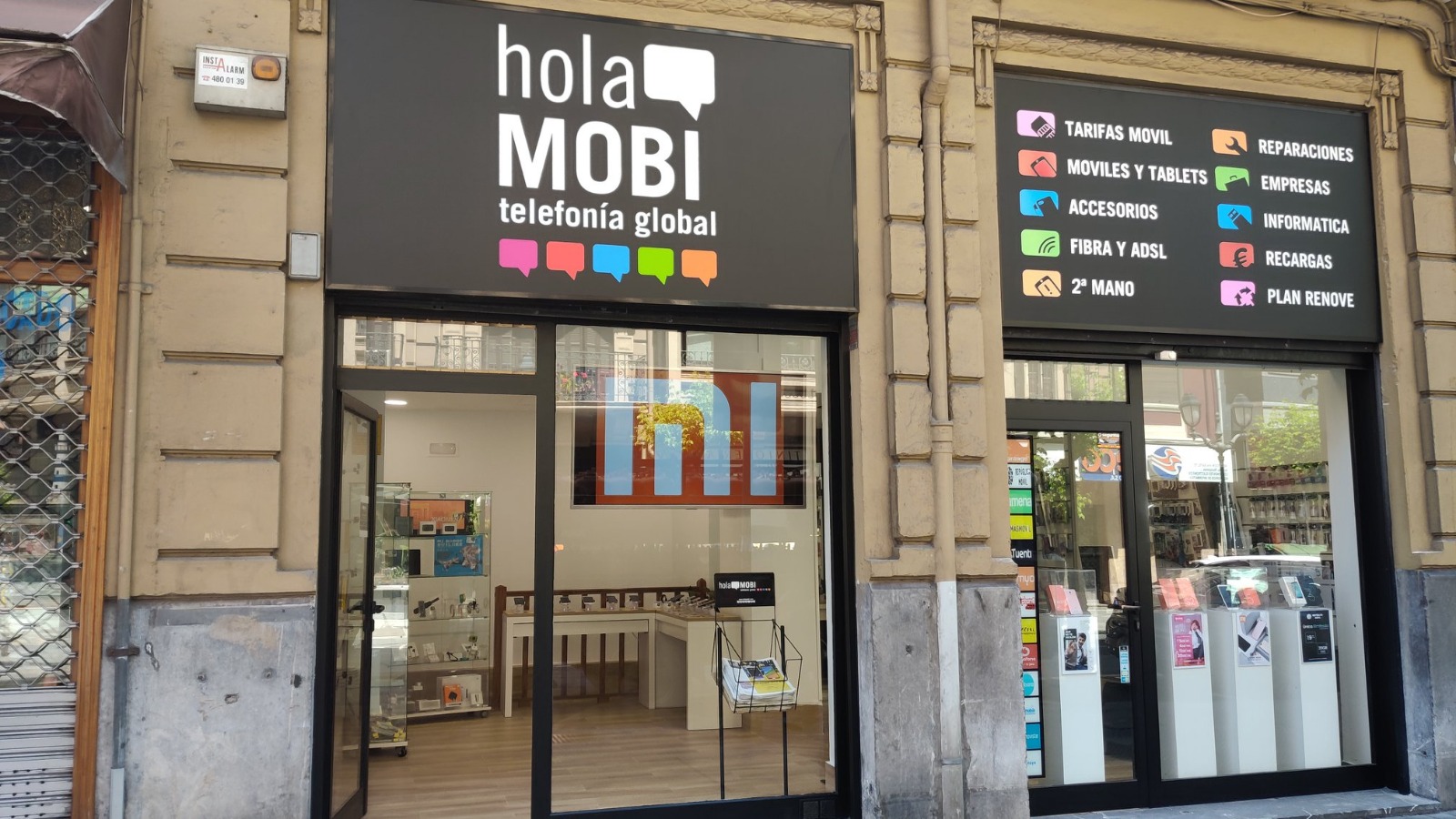 holaMOBI telefonía global inaugura nuevas tiendas en centros comerciales