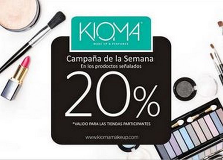 Kioma – Make Up & Perfumes lanza una campaña semanal para sus clientes