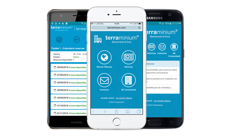 Terraminium presenta su exclusiva aplicación móvil