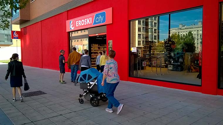 EROSKI abre nuevo establecimiento en Vitoria