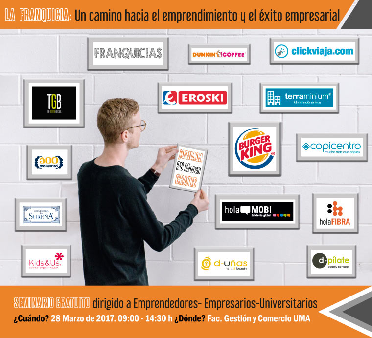 Topfranquicias y la Universidad de Málaga organizan una jornada sobre la FRANQUICIA