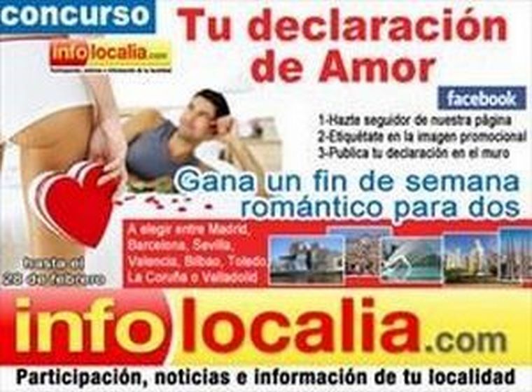 En San Valentín, declararse en Infolocalia tiene premio