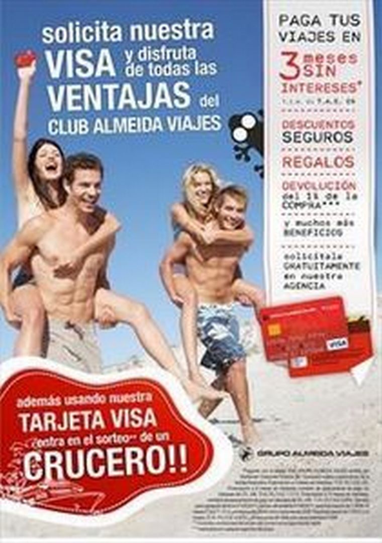 Almeida Viajes ofrece a sus clientes una VISA exclusiva para financiar sus viajes