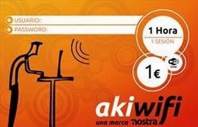 Akiwifi reduce sus tarifas en tarjetas prepago.