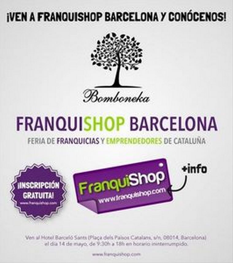Bomboneka estará presente en la III Edición de FranquiShop Barcelona
