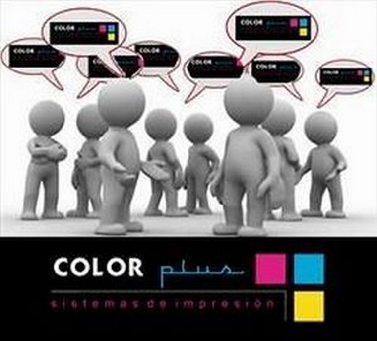 Los franquiciados de Color Plus contentos. 