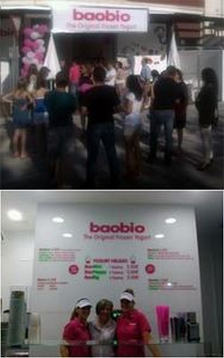baobio The Original Frozen Yogurt inaugura una nueva franquicia en Canet de Berenguer (Valencia).