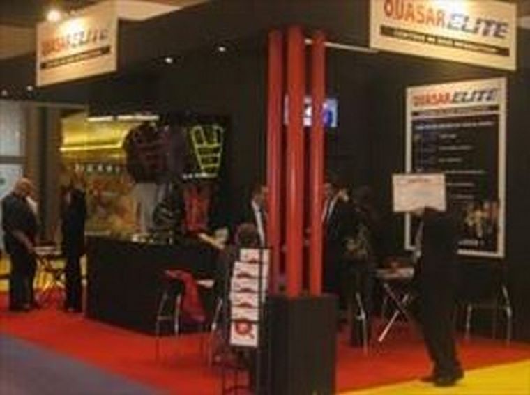 Quasar Elite presentó Quasar Ball, su paintball electrónico de interior, en Expofranquicia 08 