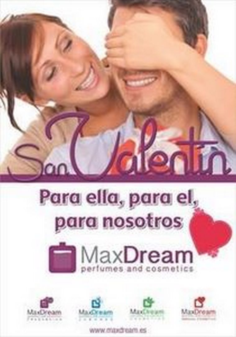 MaxDream lanza su campaña promocional para San Valentín