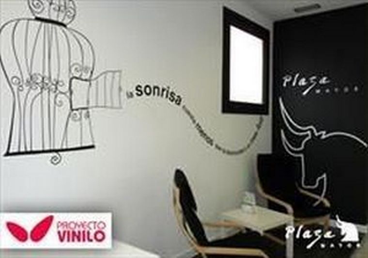 Decoración de Proyecto Vinilo en Centro Comercial  Plaza Mayor