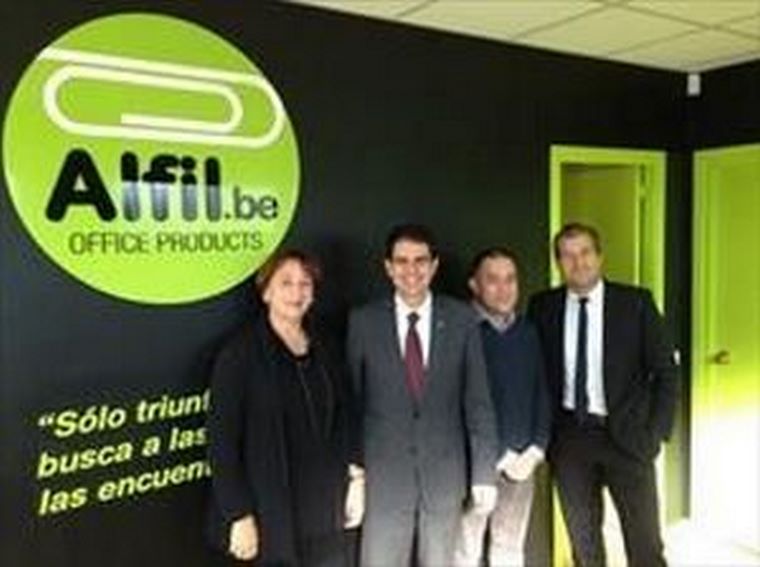 Alfil.be recibe una grata visita.