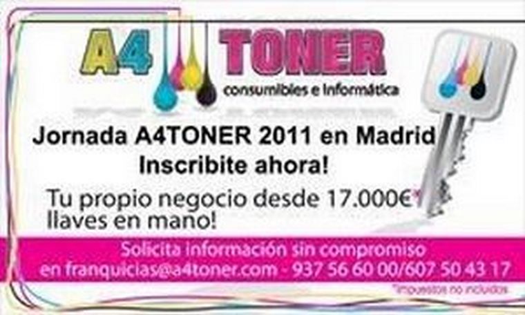 Jornada gratuita A4Toner 2011 en Madrid