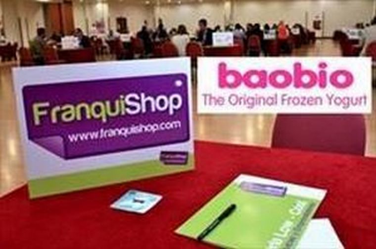 baobio The Original Frozen Yogurt estuvo presente en Franquishop Madrid.