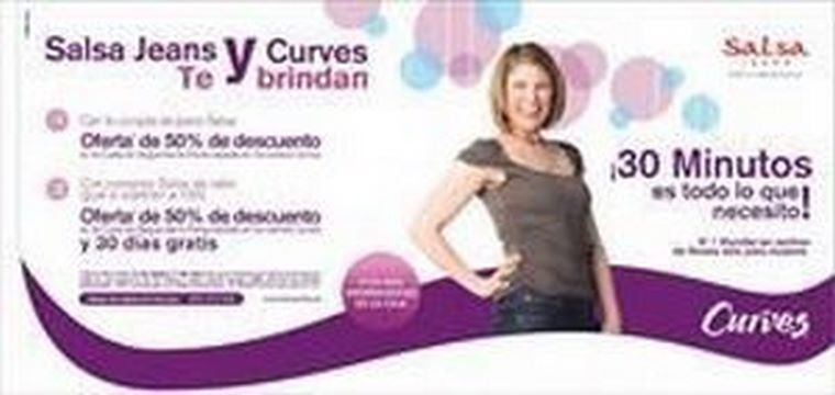 Promoción Conjunta Curves-Salsa Jeans.