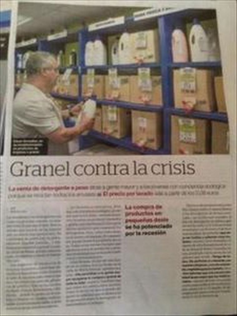 Goccia Verde:  Granel contra la crisis 