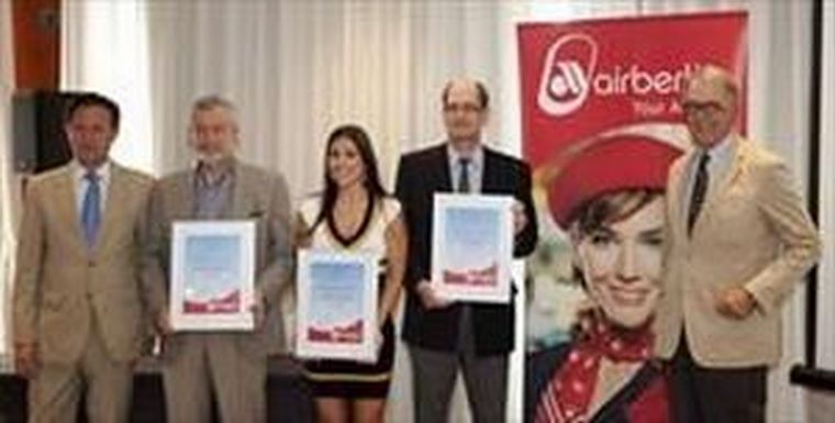 Almeida Viajes  premiada por Air Berlín como ‘Mejor Agencia 2011’ 