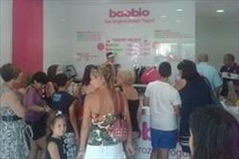Nuevo centro de <b>baobio The Original Frozen Yogurt</b> en Roquetas de Mar (Almería).