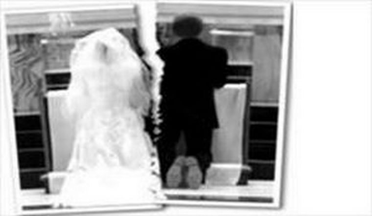La crisis reduce los divorcios