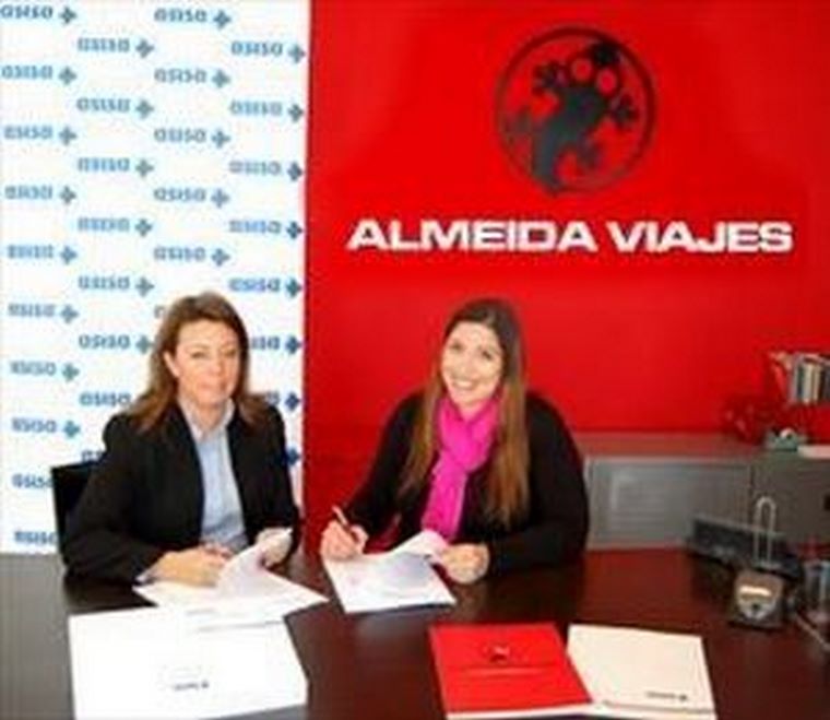 Almeida Viajes firma un acuerdo de colaboración con Asisa 