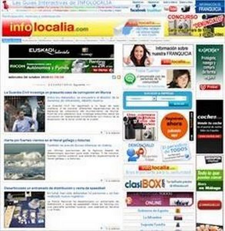 Infolocalia denuncia públicamente al portal de información “entuciudad.es” por el uso de la marca registrada Infolocalia.com y reclama a Google por vulneración de derechos de propiedad industrial y aprovechamiento económico de marca