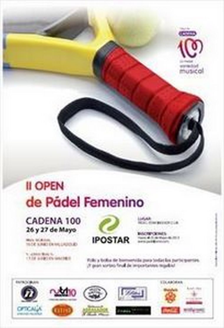 Nutri10, patrocinador del II Open de Pádel Femenino